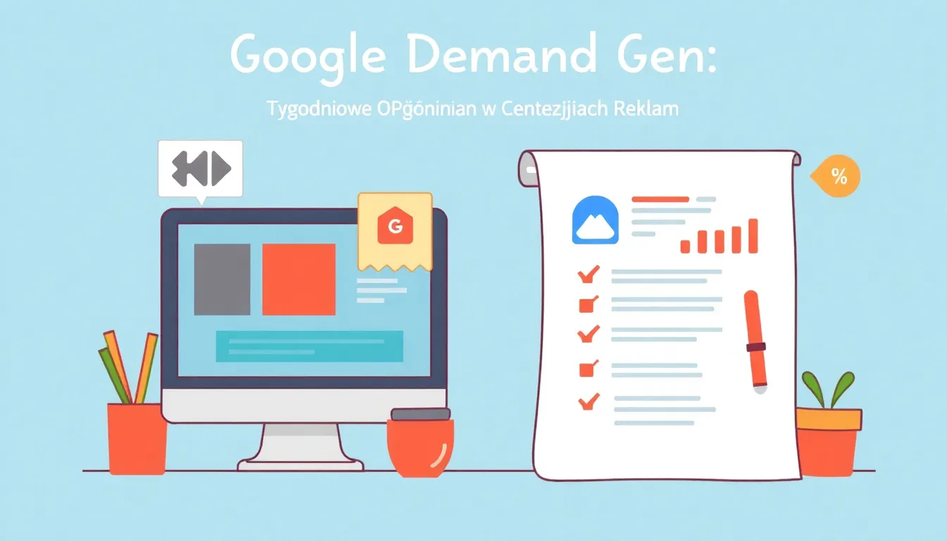 GOOGLE DEMAND GEN: TYGODNIOWE OPÓŹNIENIA W RECENZJACH REKLAM