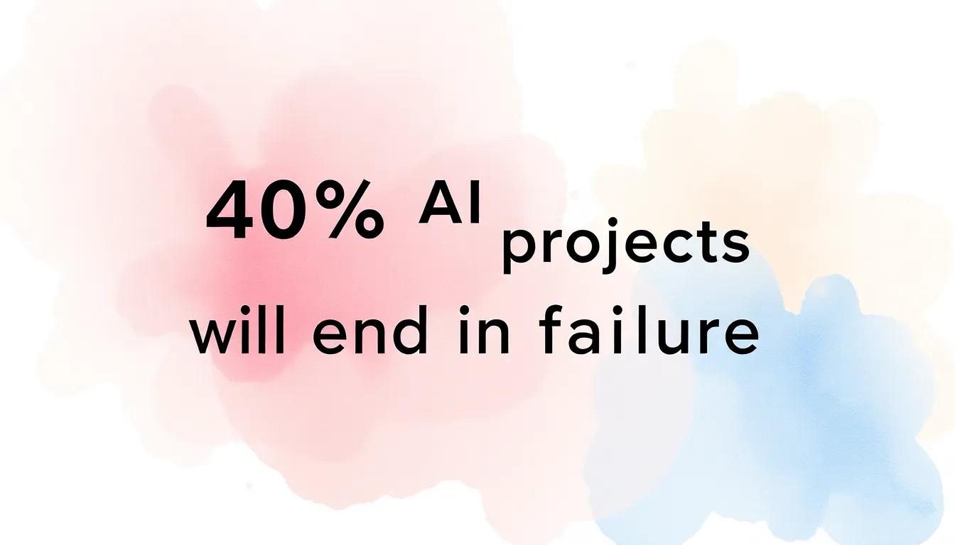 40% PROJEKTÓW AI AGENTOWYCH ZAKOŃCZY SIĘ NIEPOWODZENIEM - RAPORT GARTNER